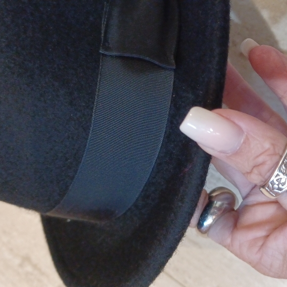 NWT Unique Killer Inc. Black Wool Hat - Picture 6 of 8